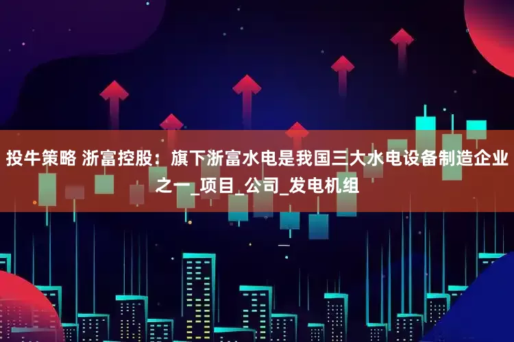 投牛策略 浙富控股：旗下浙富水电是我国三大水电设备制造企业之一_项目_公司_发电机组